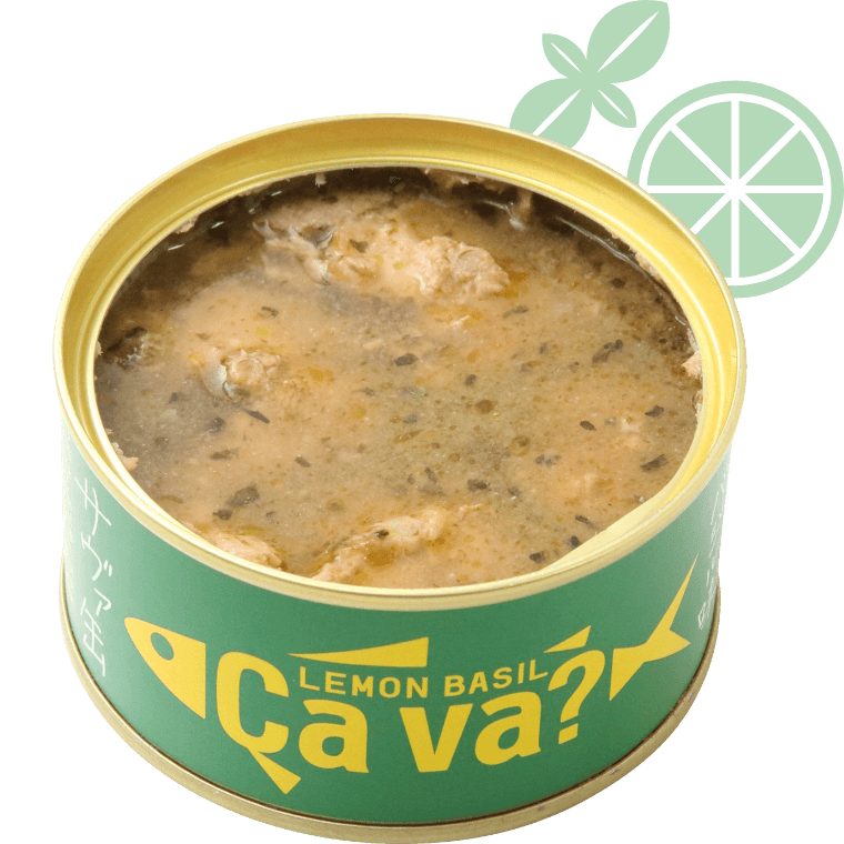 サヴァ缶レモンバジル味